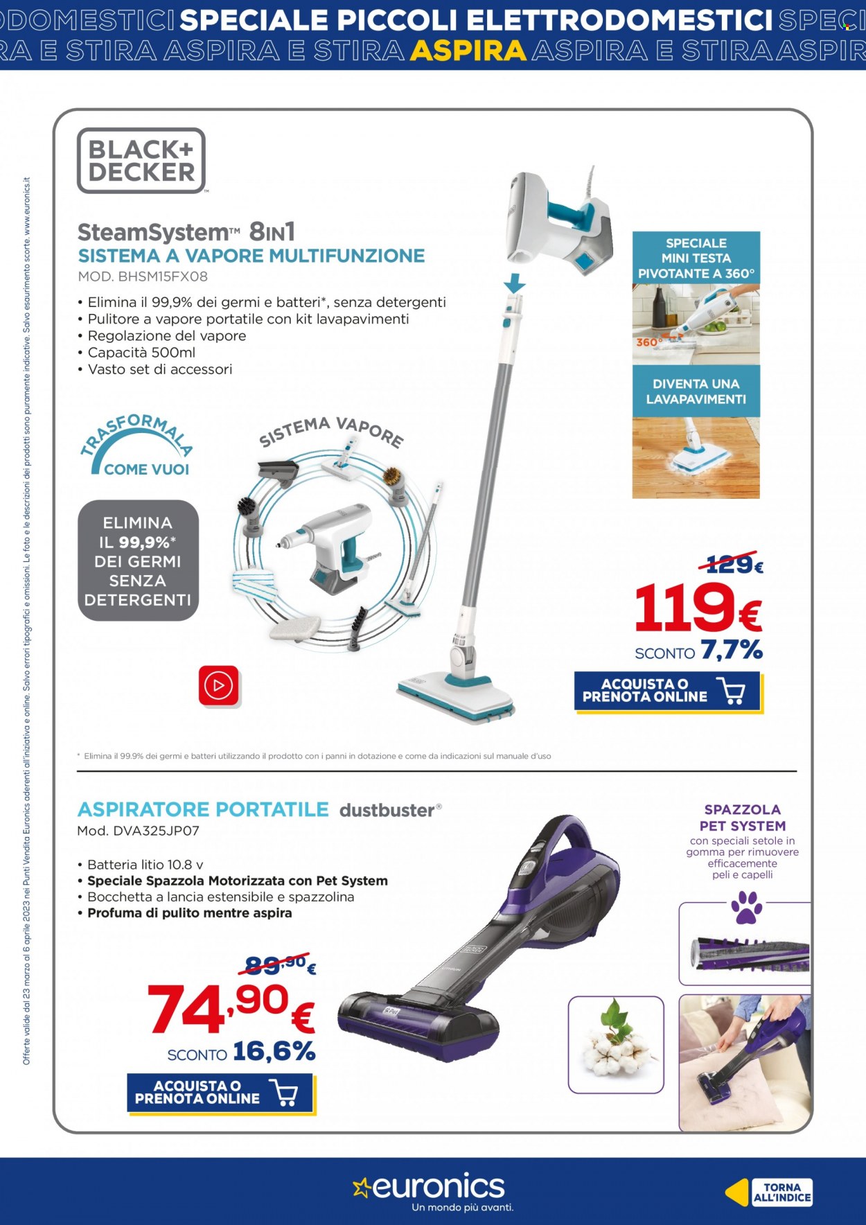 Volantino Euronics - 23/3/2023 - 6/4/2023. Pagina 5
