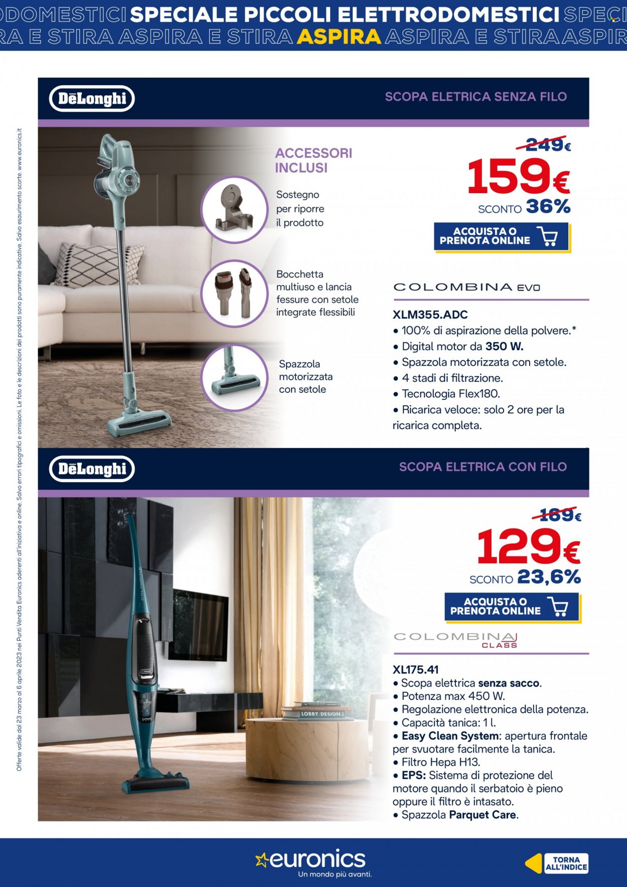 Volantino Euronics - 23/3/2023 - 6/4/2023. Pagina 9