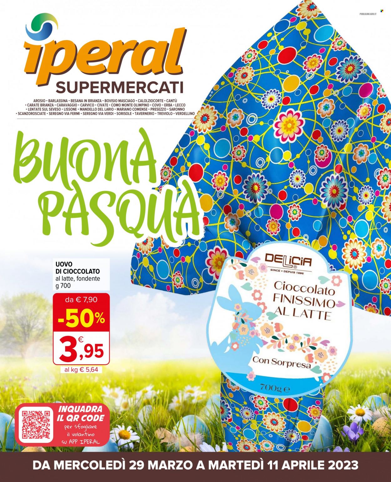 Volantino Iperal - 29/3/2023 - 11/4/2023. Pagina 1