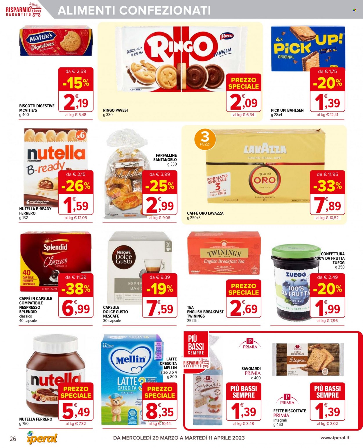 Volantino Iperal - 29/3/2023 - 11/4/2023. Pagina 26