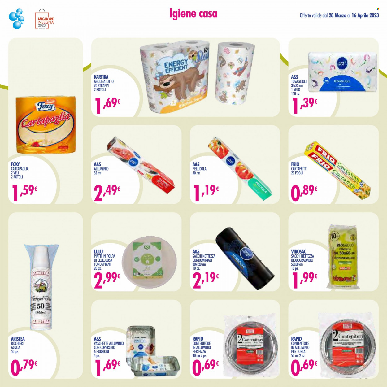 Volantino Acqua & Sapone - 28/3/2023 - 16/4/2023. Pagina 12
