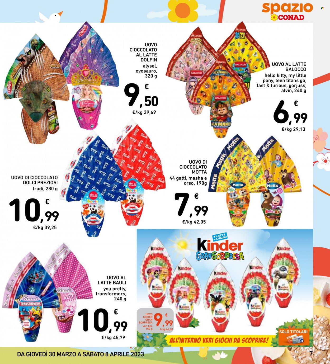 Volantino Conad - 30/3/2023 - 8/4/2023. Pagina 7