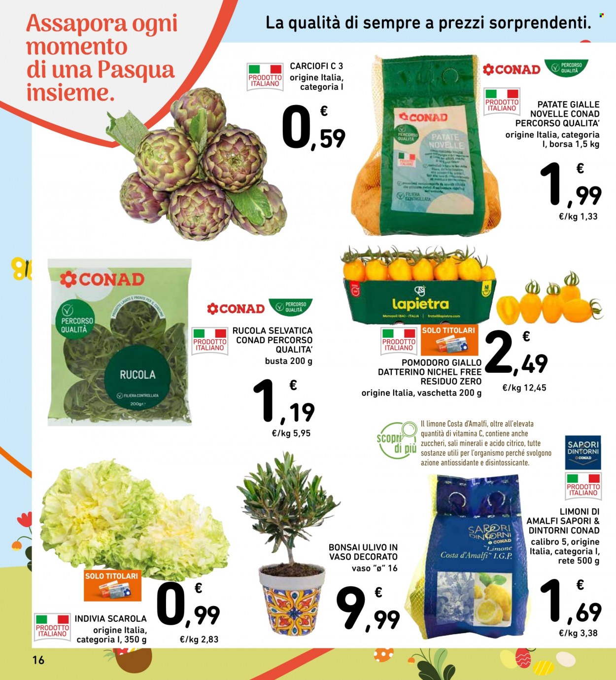 Volantino Conad - 30/3/2023 - 8/4/2023. Pagina 16