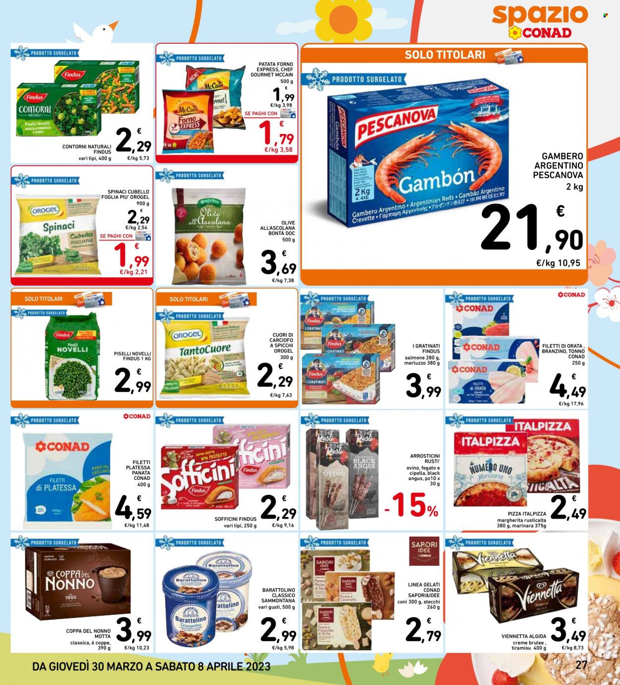 Volantino Conad - 30/3/2023 - 8/4/2023. Pagina 27