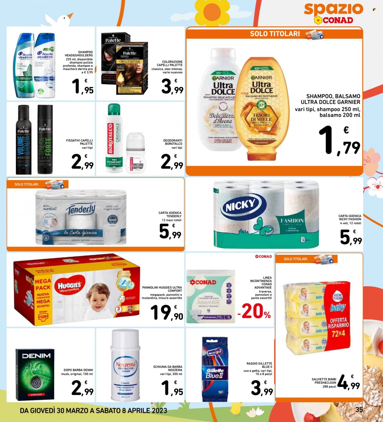Volantino Conad - 30/3/2023 - 8/4/2023. Pagina 35