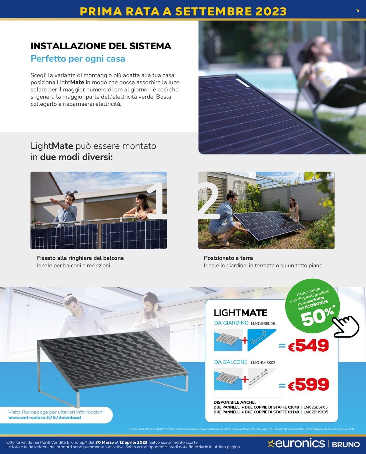Volantino Euronics - 30/3/2023 - 12/4/2023. Pagina 11