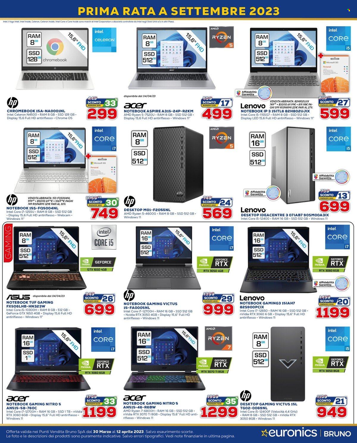 Volantino Euronics - 30/3/2023 - 12/4/2023. Pagina 13
