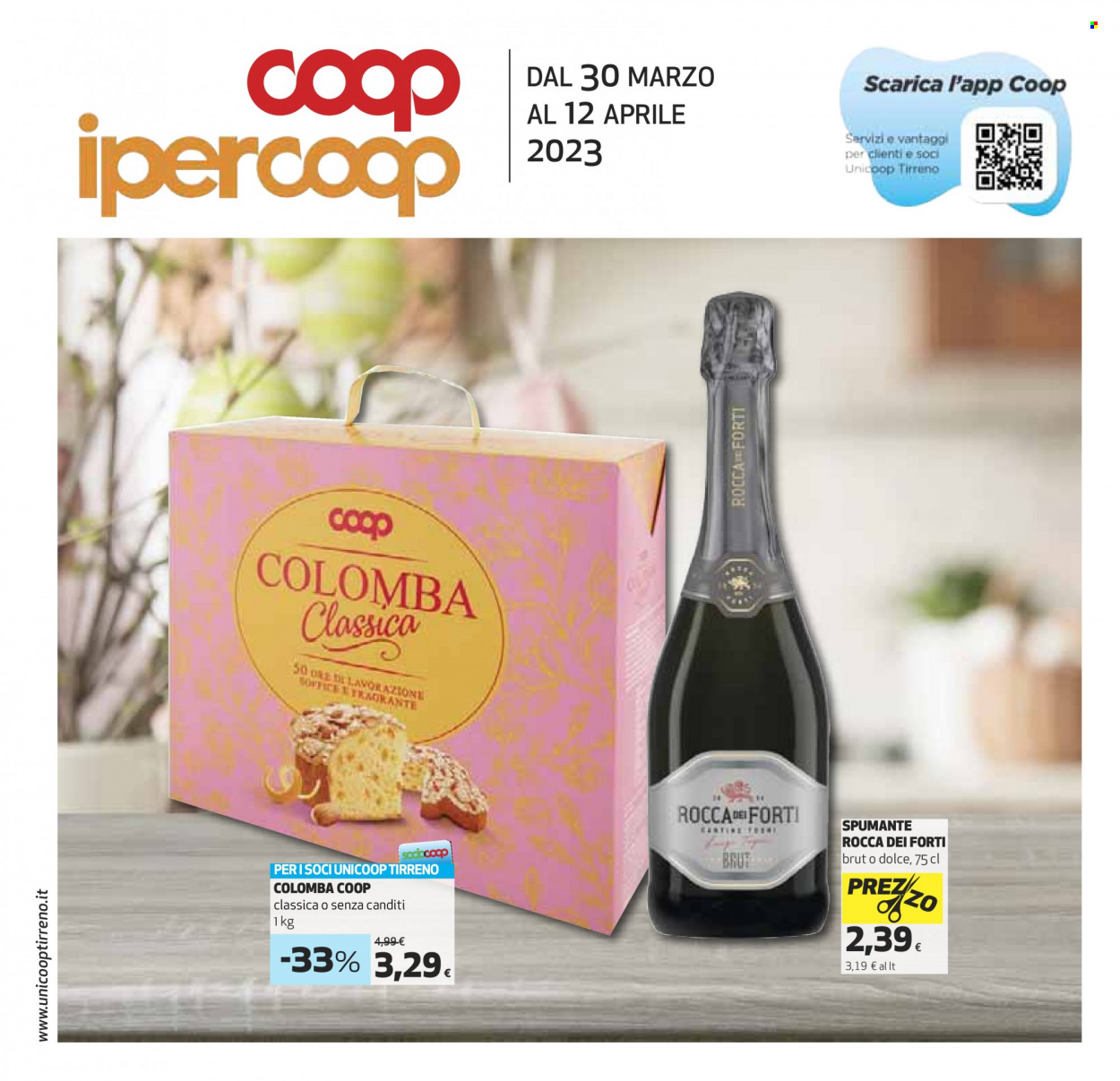 Volantino Coop - 30/3/2023 - 12/4/2023. Pagina 1
