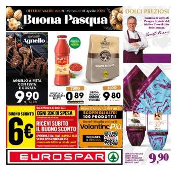 Volantino Eurospar - 30/3/2023 - 10/4/2023.