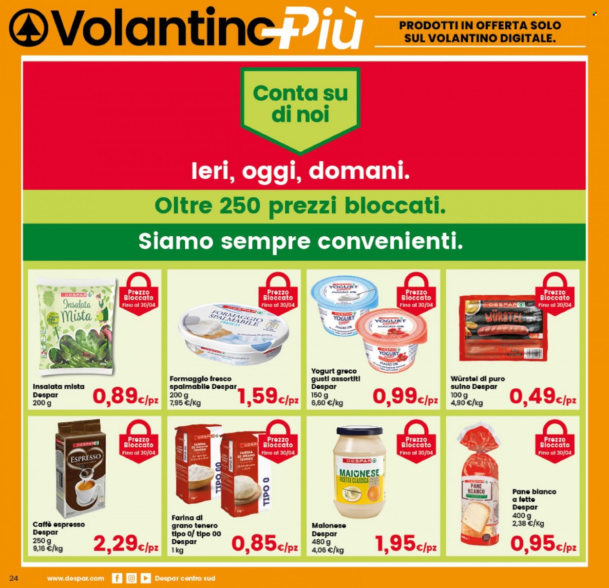 Volantino Despar - 30/3/2023 - 10/4/2023. Pagina 24