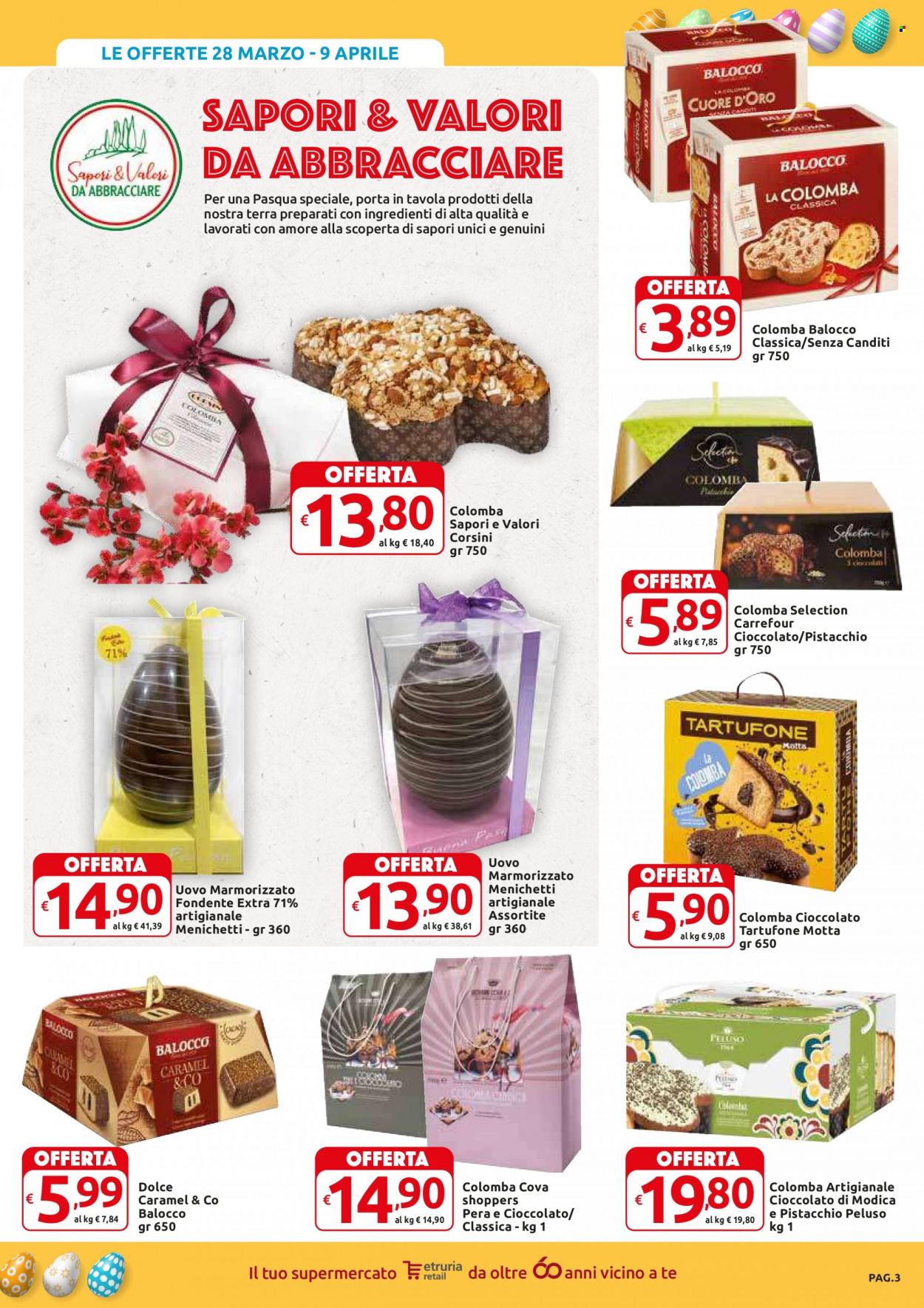 Volantino Carrefour - 28/3/2023 - 9/4/2023. Pagina 3