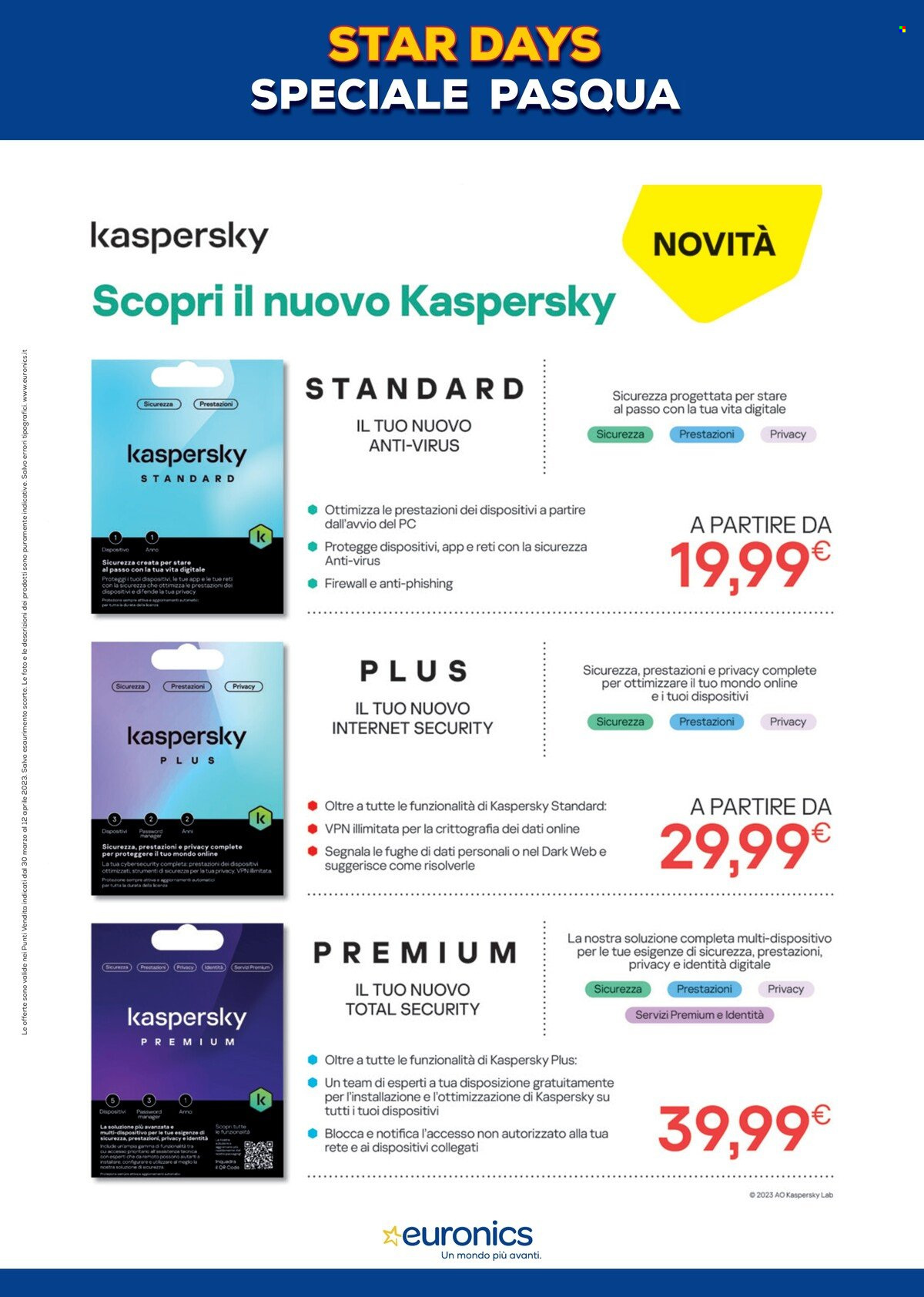 Volantino Euronics - 30/3/2023 - 12/4/2023. Pagina 11