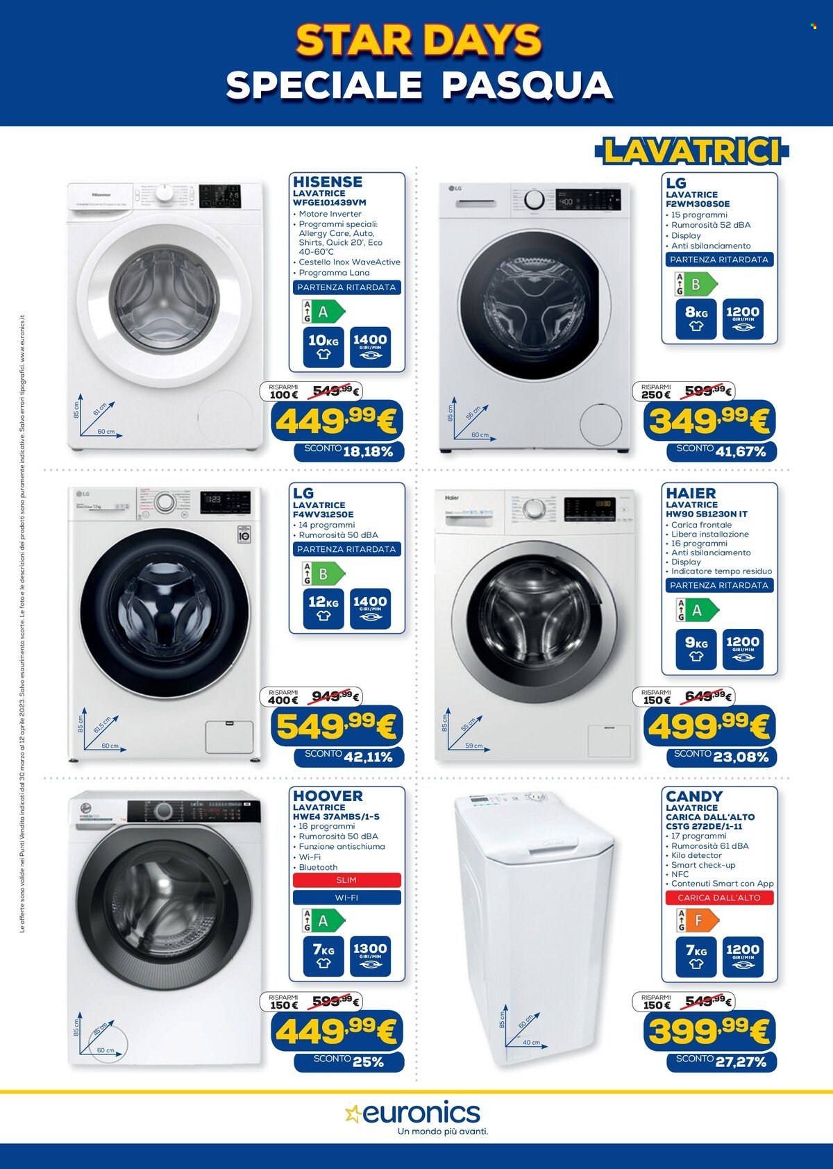 Volantino Euronics - 30/3/2023 - 12/4/2023. Pagina 22