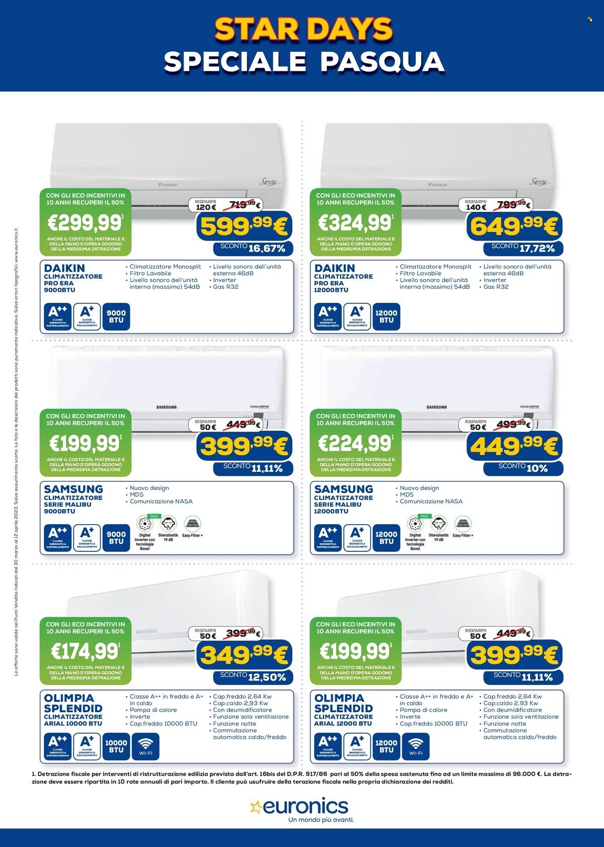 Volantino Euronics - 30/3/2023 - 12/4/2023. Pagina 27