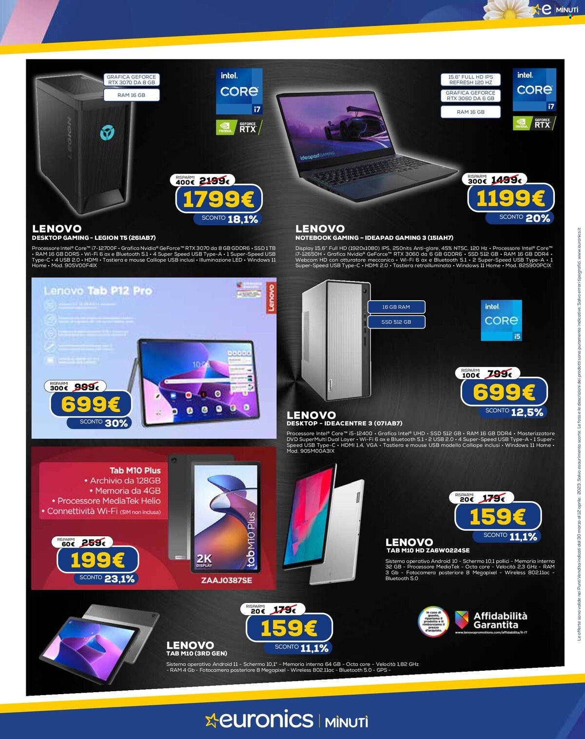 Volantino Euronics - 30/3/2023 - 12/4/2023. Pagina 7
