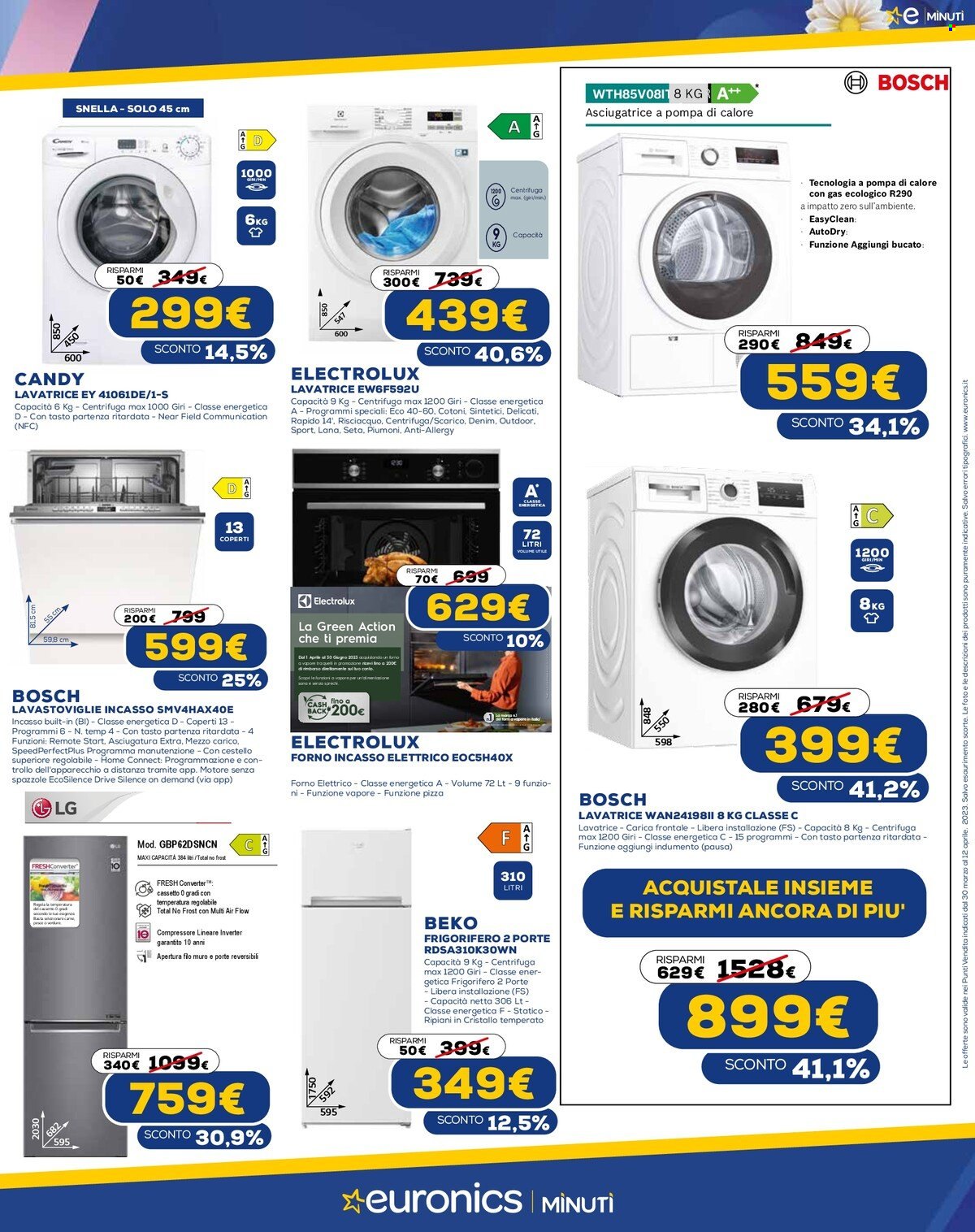 Volantino Euronics - 30/3/2023 - 12/4/2023. Pagina 11