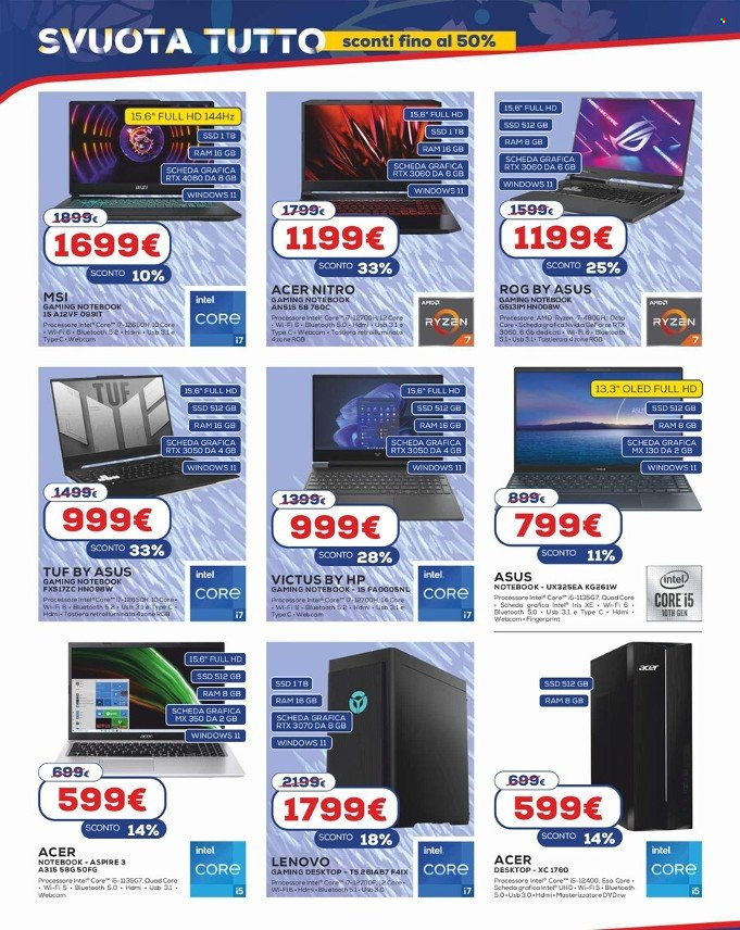 Volantino Euronics - 30/3/2023 - 19/4/2023. Pagina 16