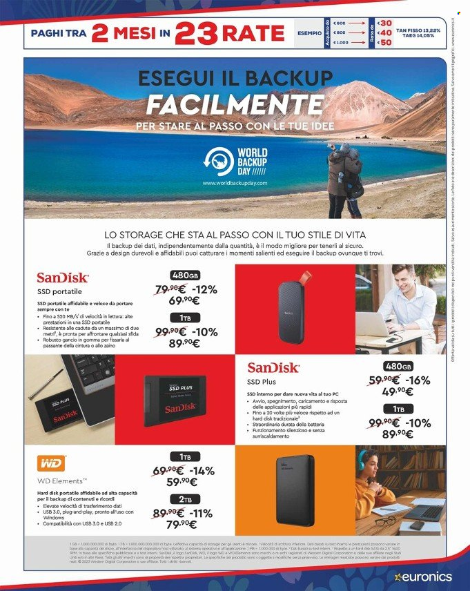 Volantino Euronics - 30/3/2023 - 19/4/2023. Pagina 19