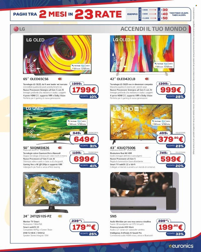 Volantino Euronics - 30/3/2023 - 19/4/2023. Pagina 23