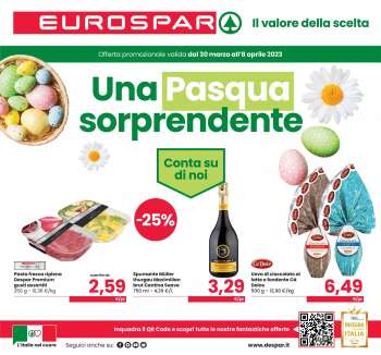 Volantino Eurospar - 30/3/2023 - 8/4/2023.