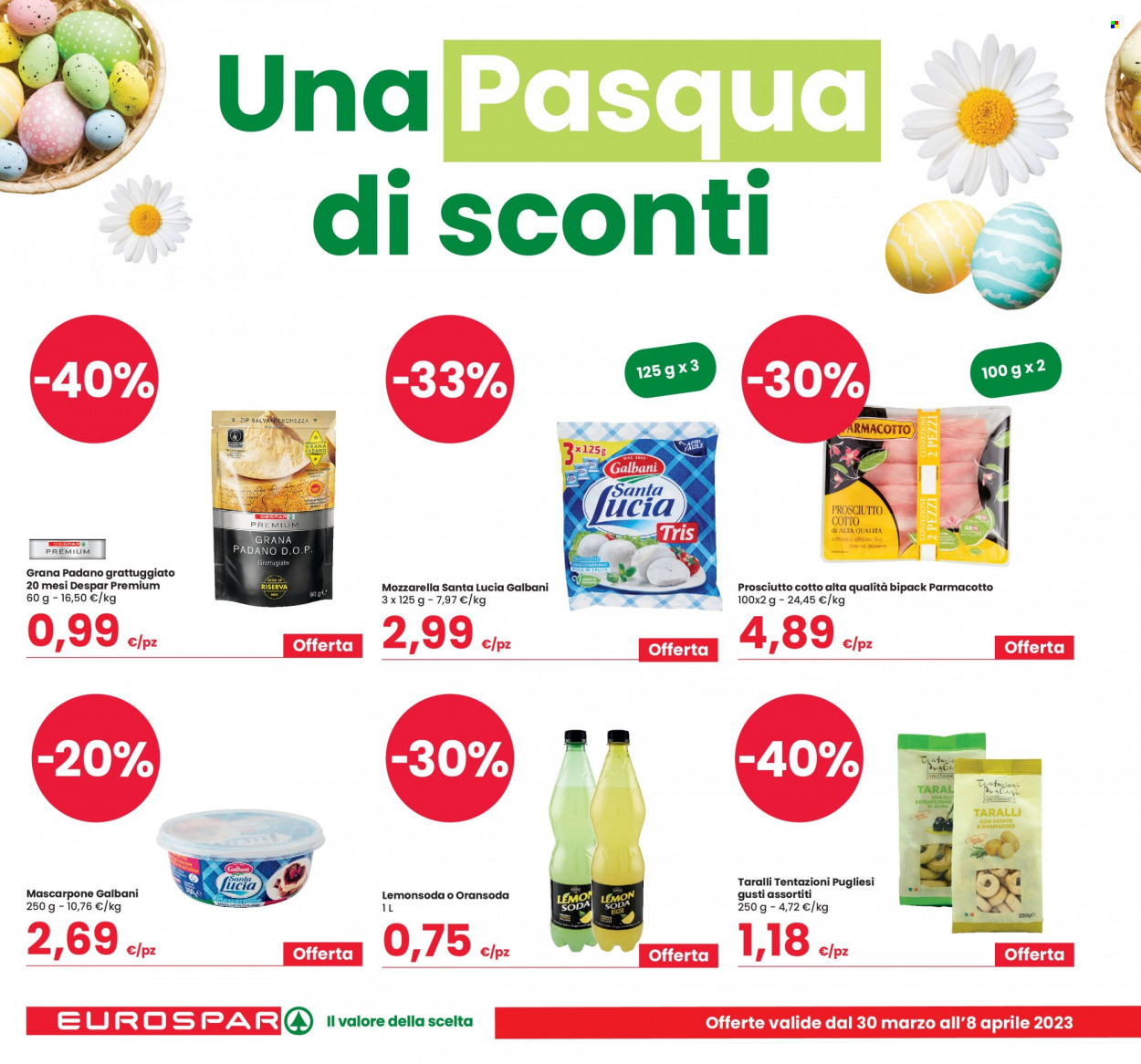 Volantino Eurospar - 30/3/2023 - 8/4/2023. Pagina 2