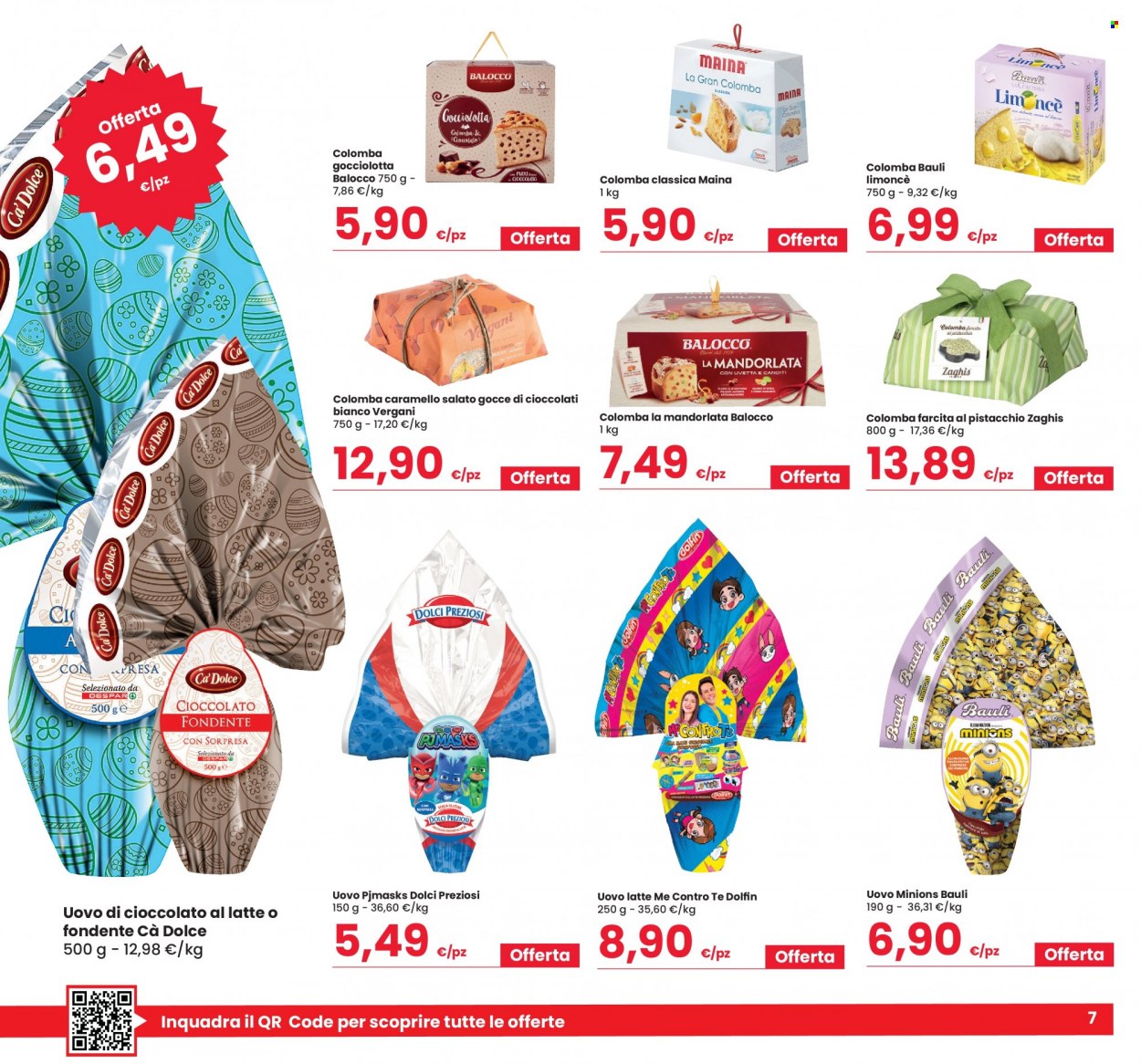 Volantino Eurospar - 30/3/2023 - 8/4/2023. Pagina 7