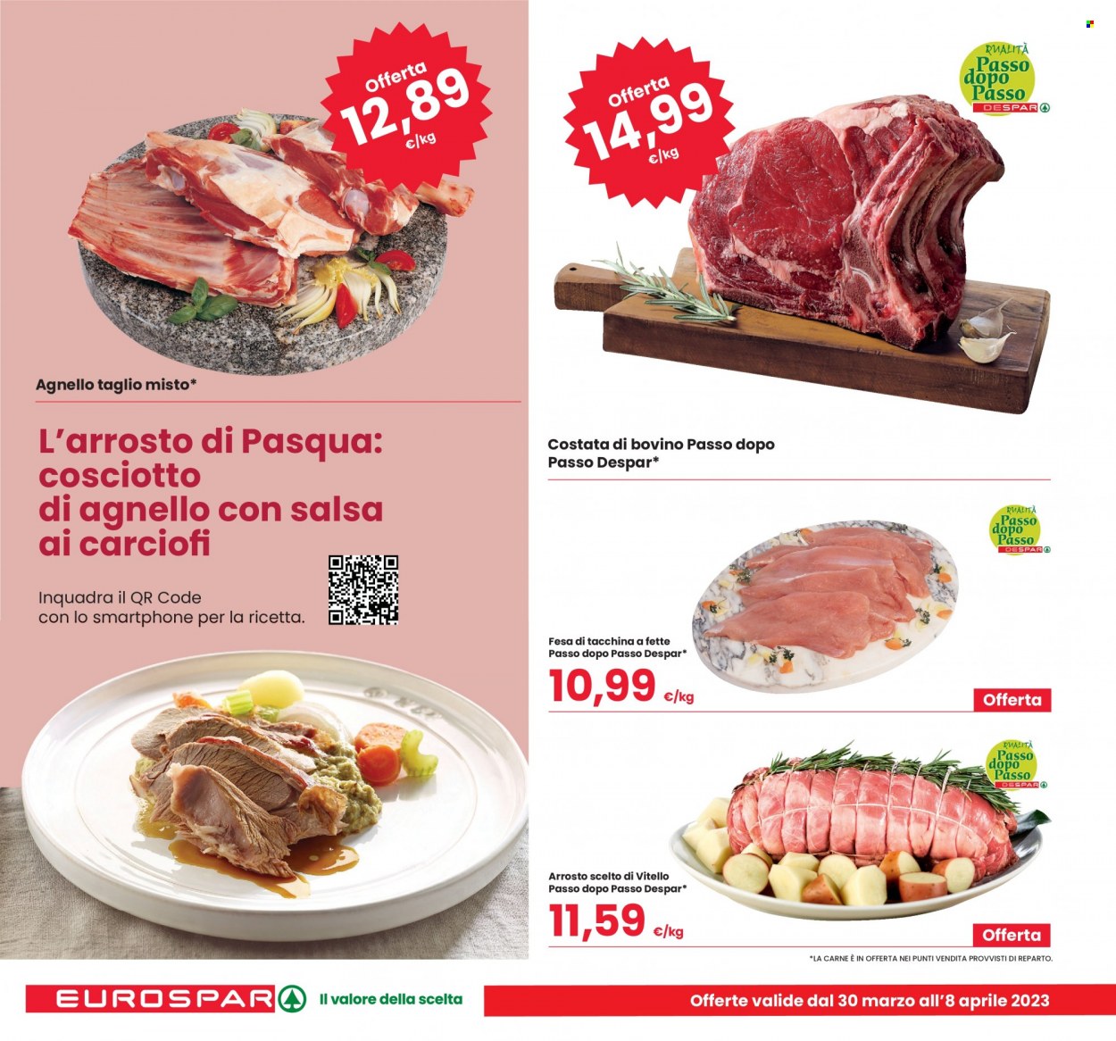 Volantino Eurospar - 30/3/2023 - 8/4/2023. Pagina 12