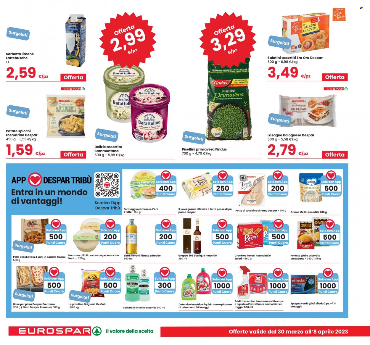 Volantino Eurospar - 30/3/2023 - 8/4/2023. Pagina 14
