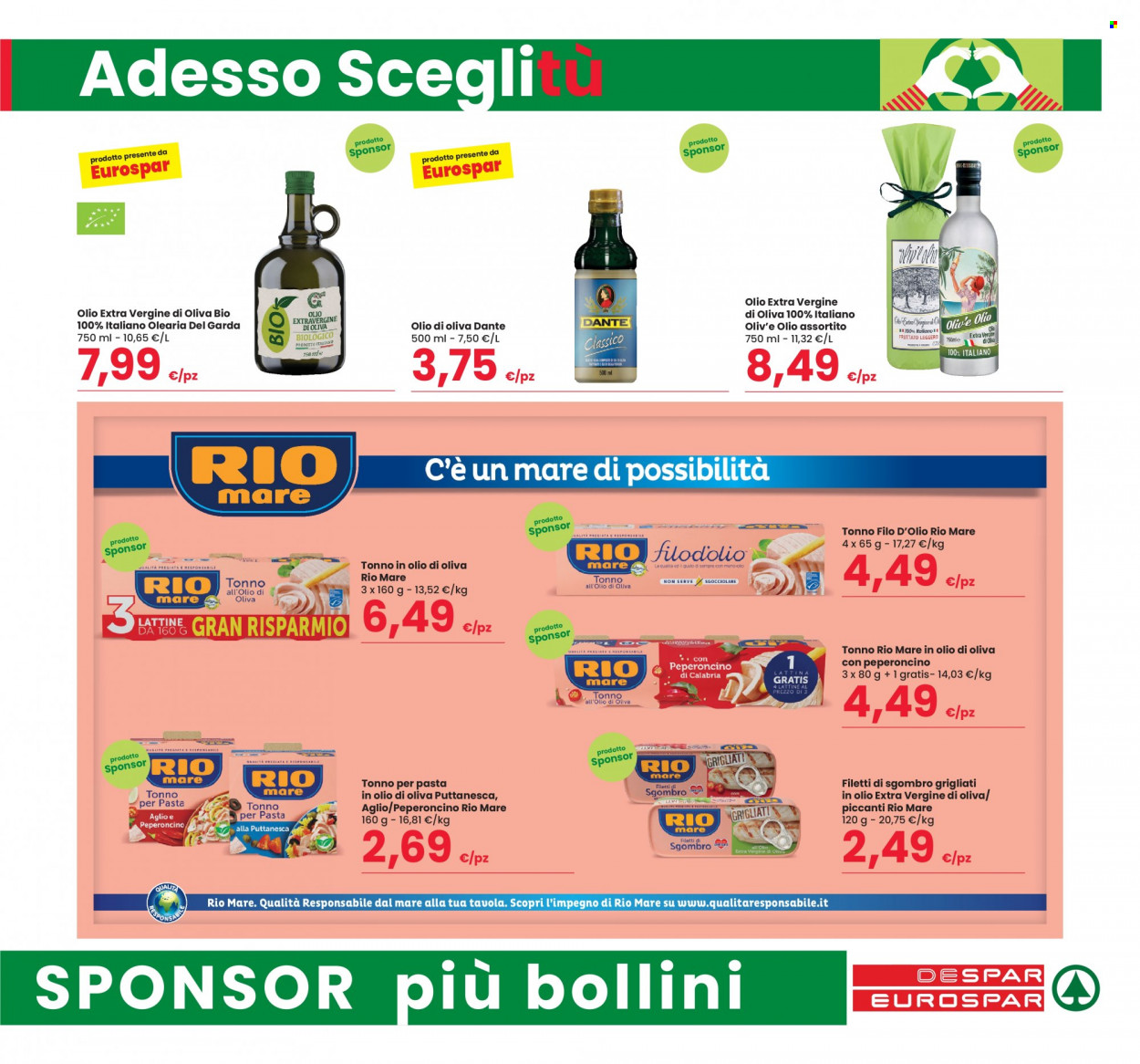 Volantino Eurospar - 30/3/2023 - 19/4/2023. Pagina 7