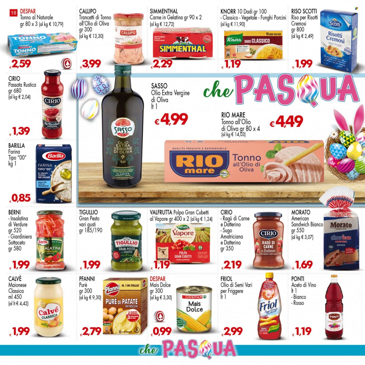Volantino Eurospar - 30/3/2023 - 12/4/2023. Pagina 18