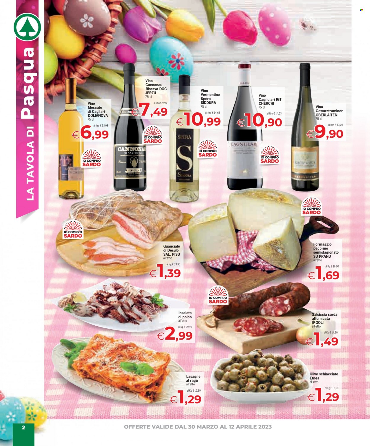 Volantino Eurospar - 30/3/2023 - 12/4/2023. Pagina 2