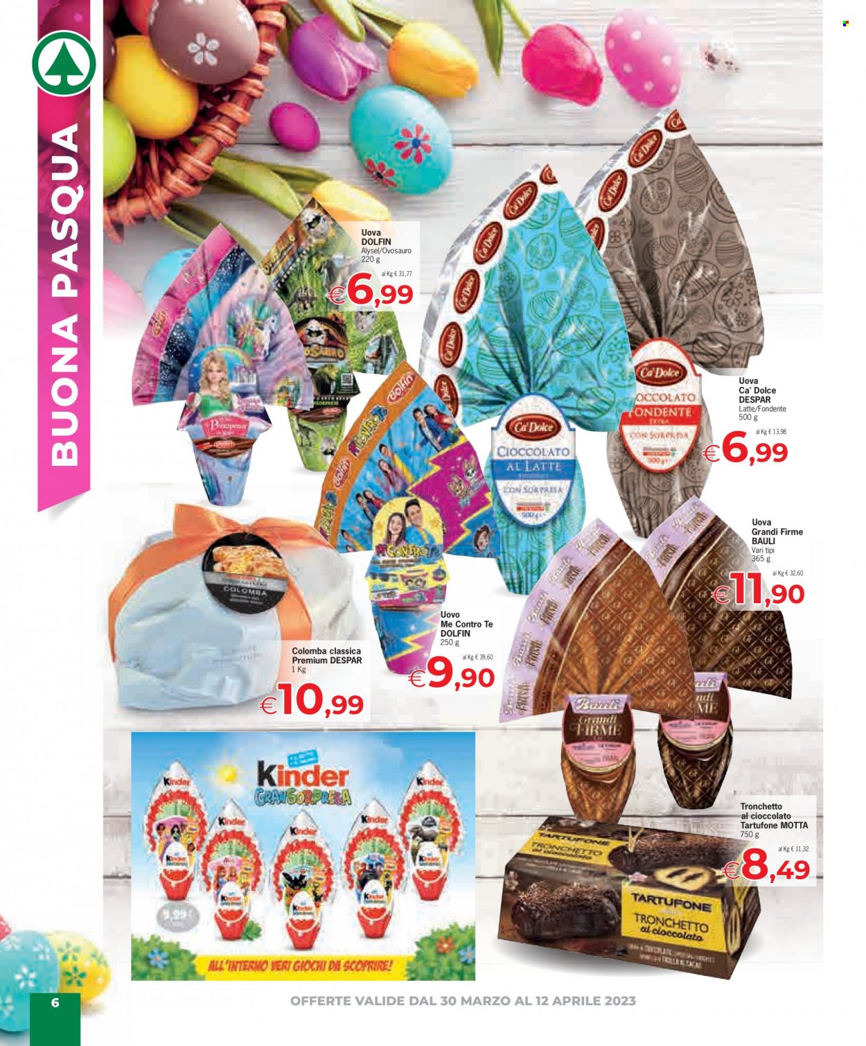 Volantino Eurospar - 30/3/2023 - 12/4/2023. Pagina 6