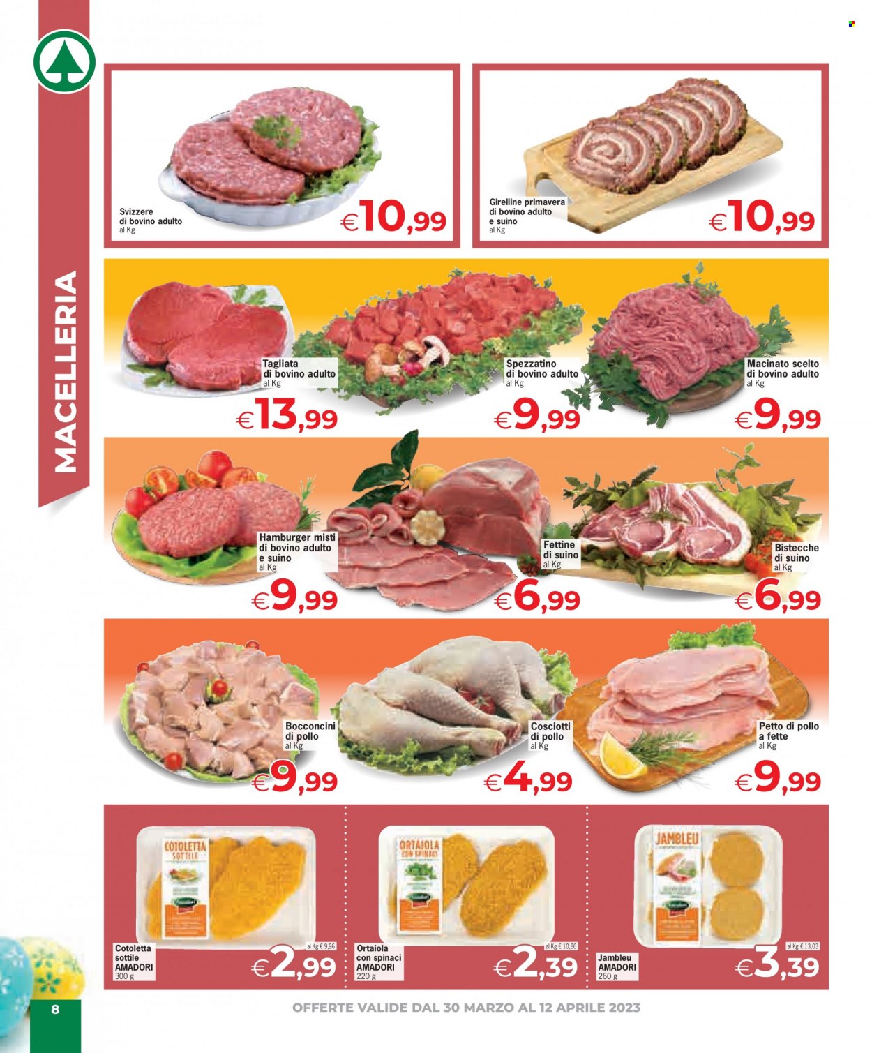 Volantino Eurospar - 30/3/2023 - 12/4/2023. Pagina 8