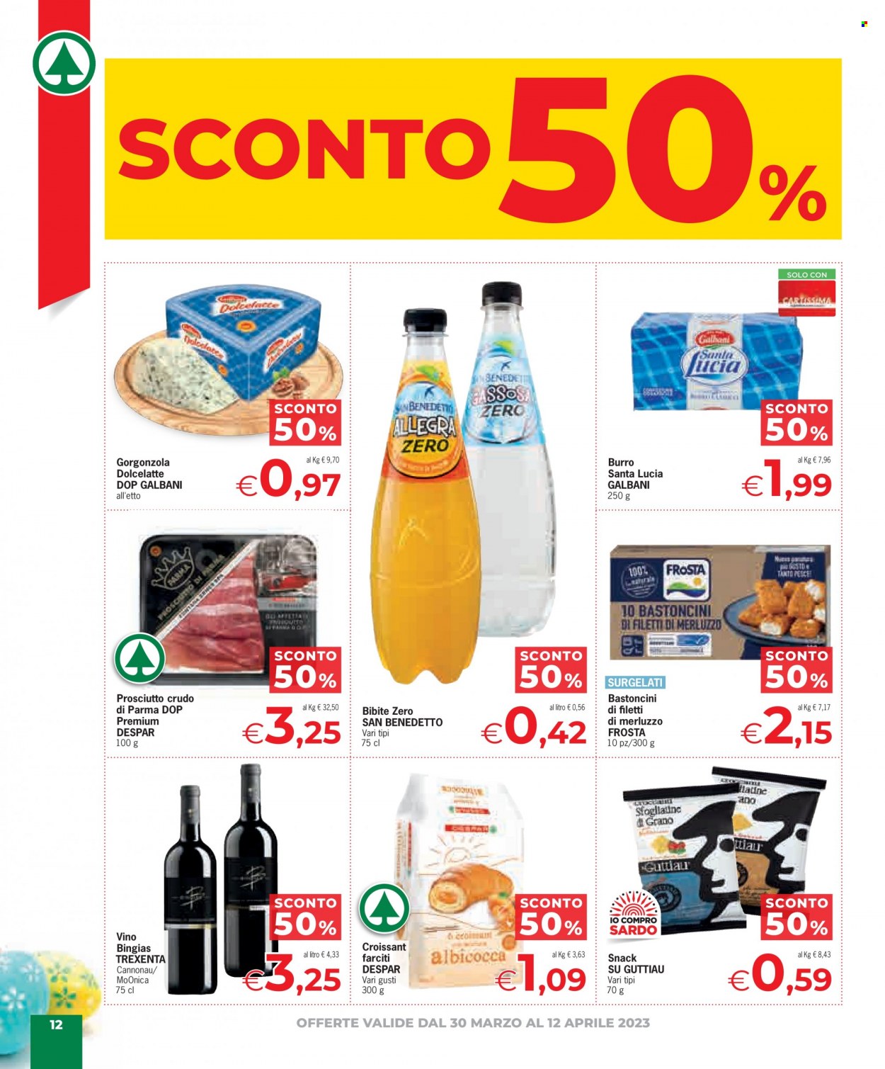 Volantino Eurospar - 30/3/2023 - 12/4/2023. Pagina 12
