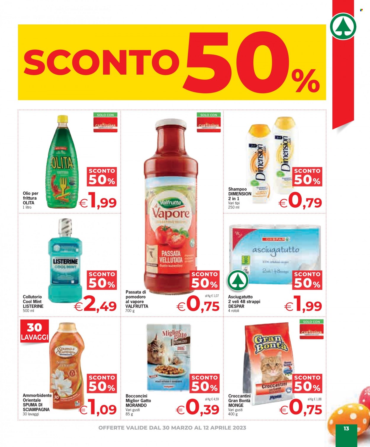 Volantino Eurospar - 30/3/2023 - 12/4/2023. Pagina 13