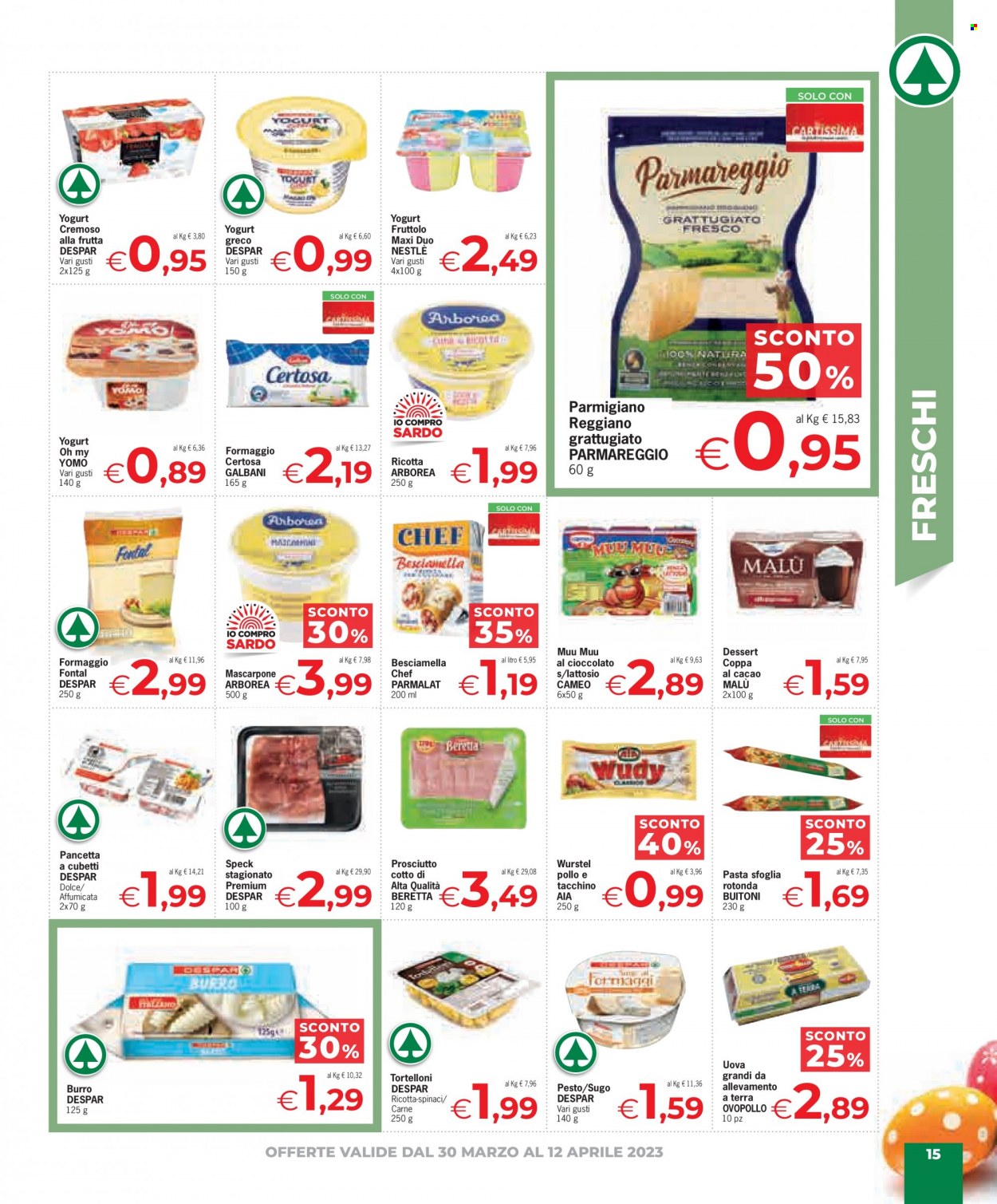 Volantino Eurospar - 30/3/2023 - 12/4/2023. Pagina 15