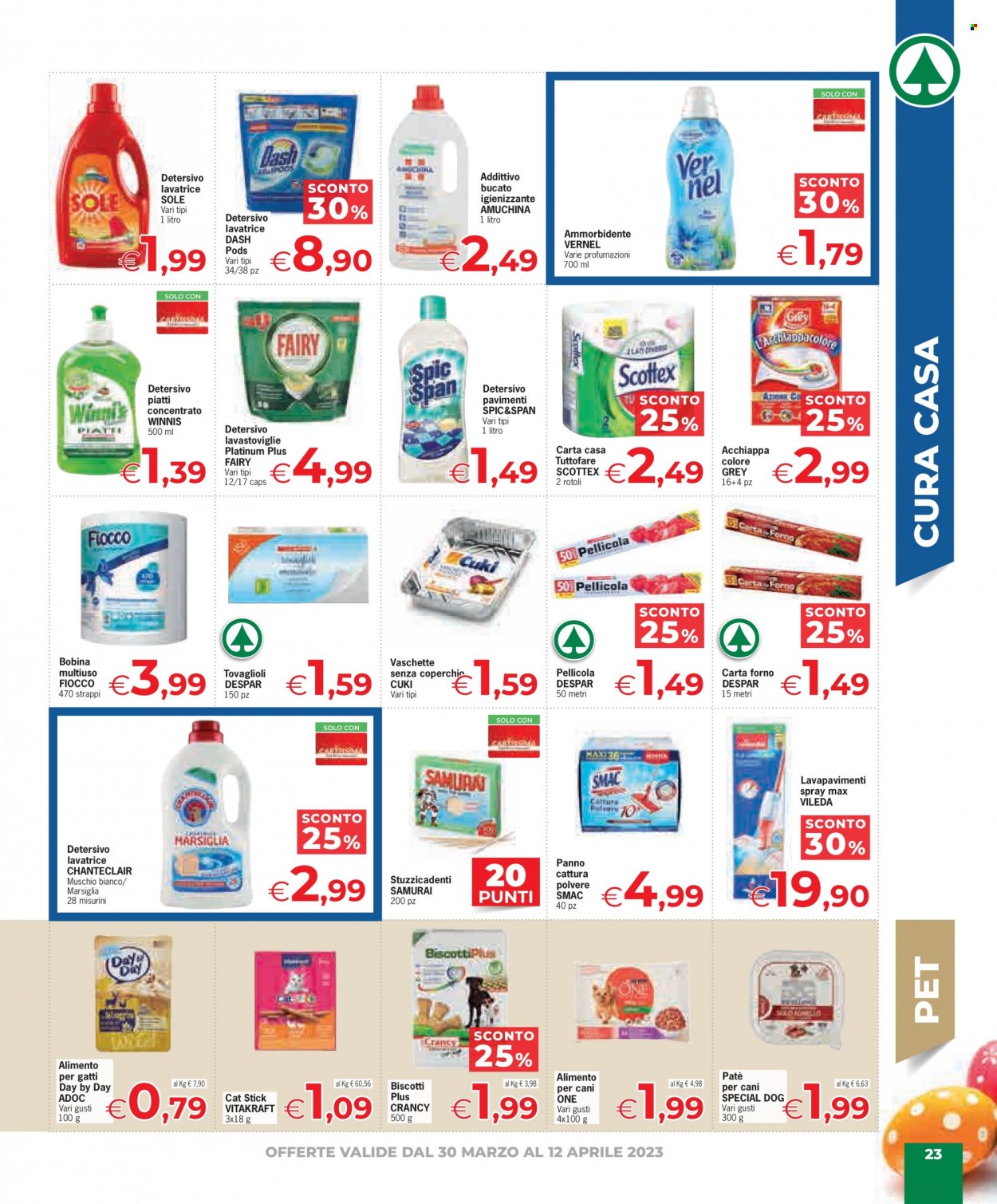 Volantino Eurospar - 30/3/2023 - 12/4/2023. Pagina 23