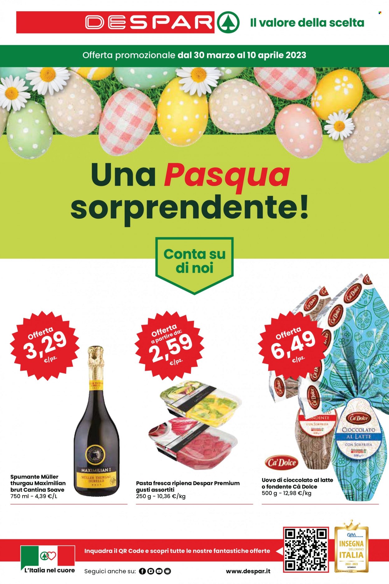 Volantino Despar - 30/3/2023 - 10/4/2023. Pagina 1