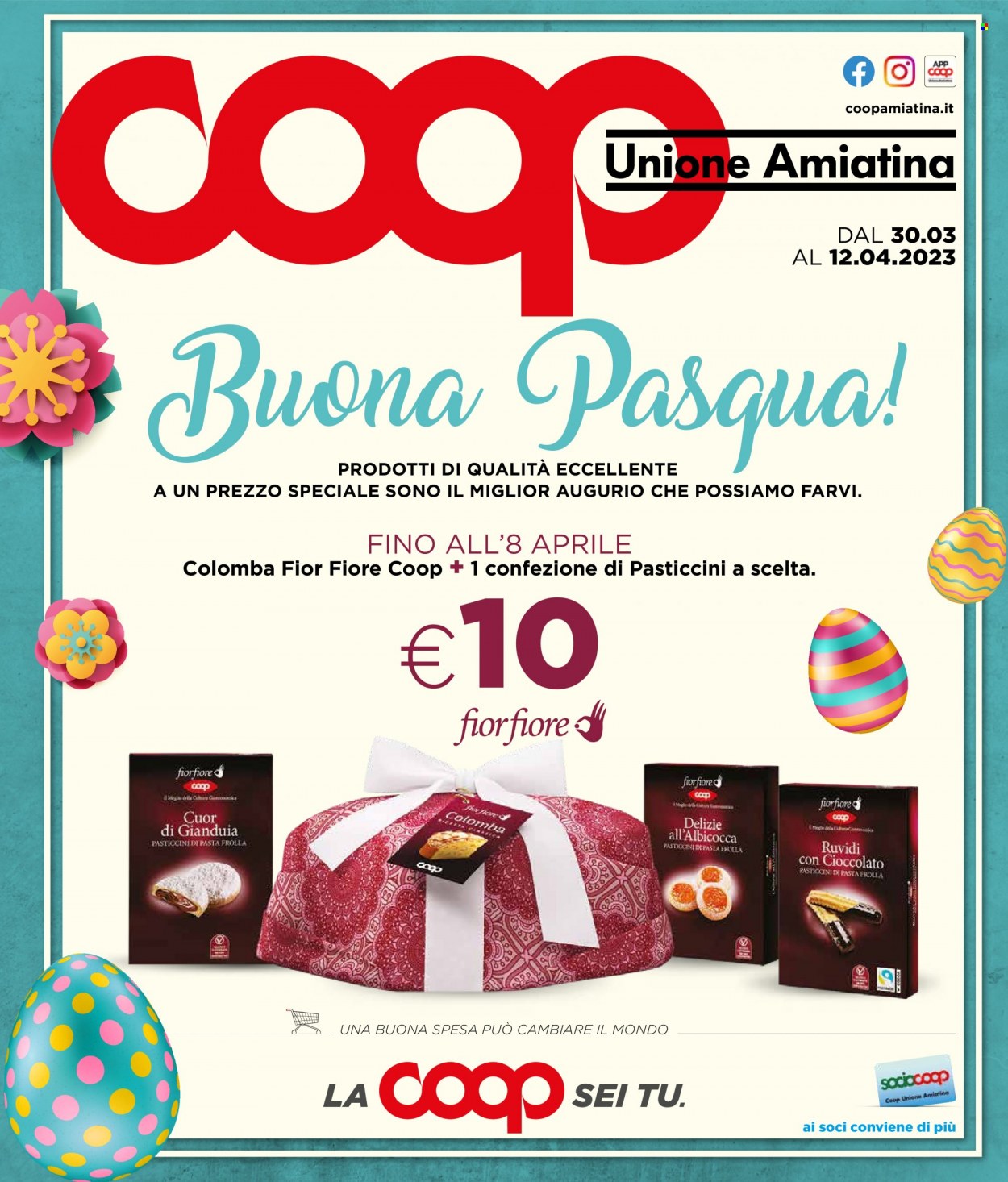 Volantino Coop - 30/3/2023 - 12/4/2023. Pagina 1