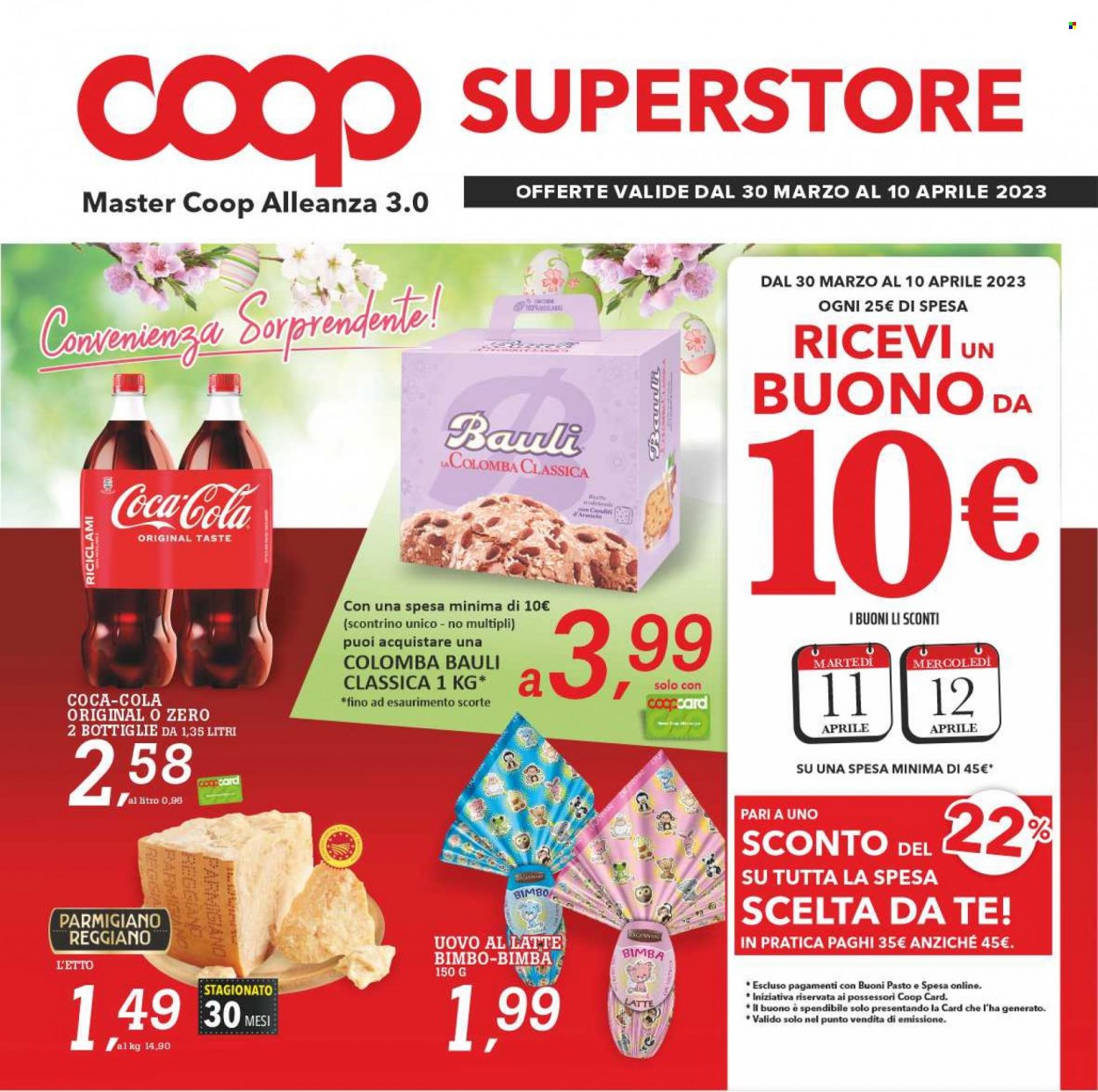 Volantino Coop - 30/3/2023 - 10/4/2023. Pagina 1