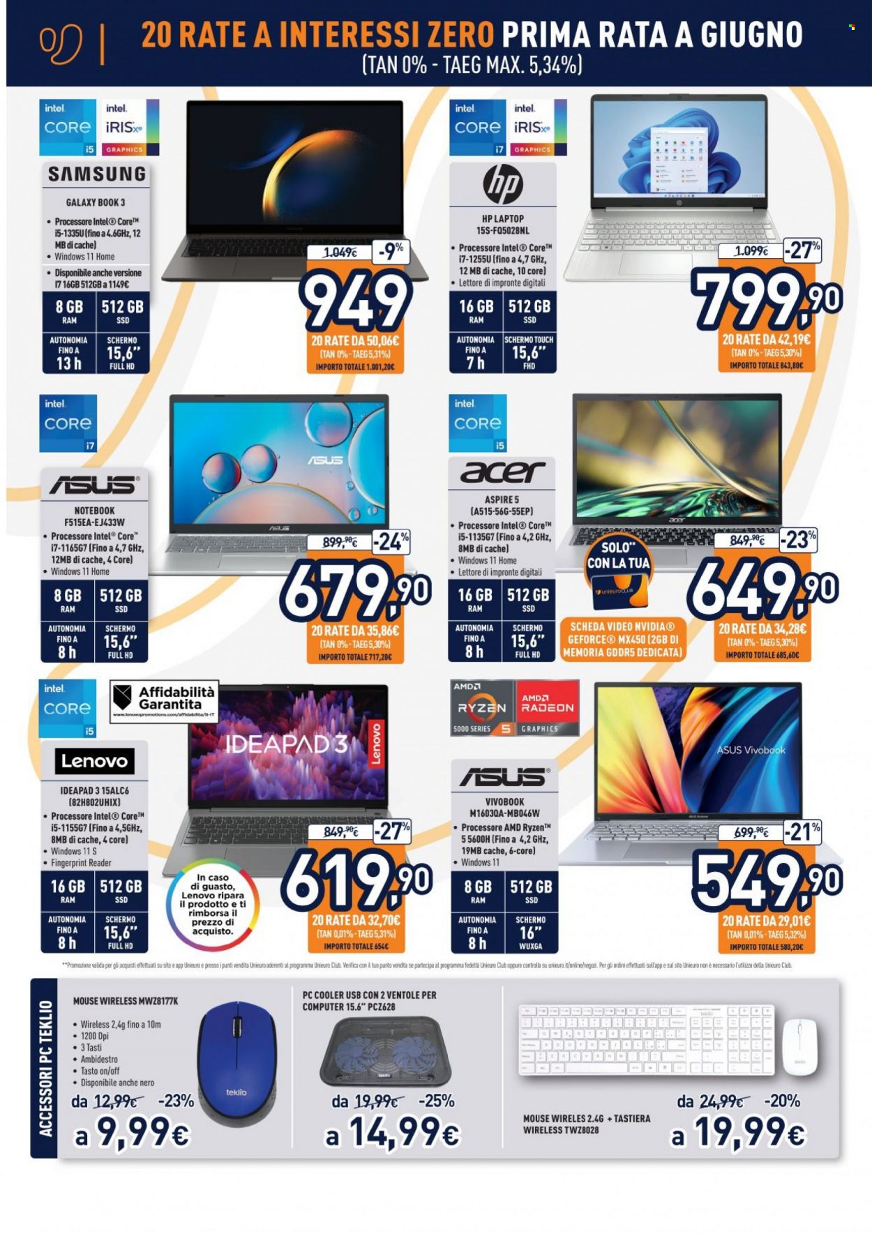 Volantino Unieuro - 31/3/2023 - 13/4/2023. Pagina 10