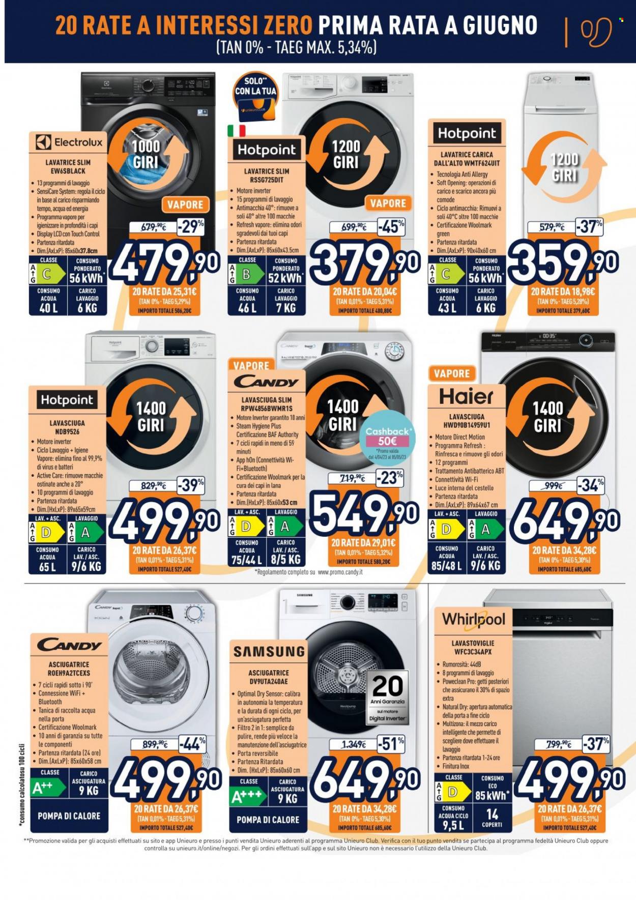 Volantino Unieuro - 31/3/2023 - 13/4/2023. Pagina 17