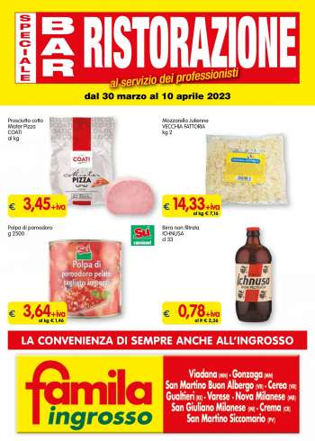 Volantino Famila - 30/3/2023 - 10/4/2023.