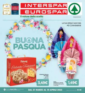 Volantino Eurospar - 31/3/2023 - 10/4/2023.