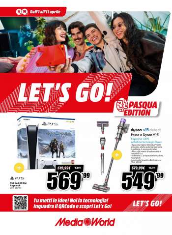 Volantino MediaWorld - 1/4/2023 - 11/4/2023.