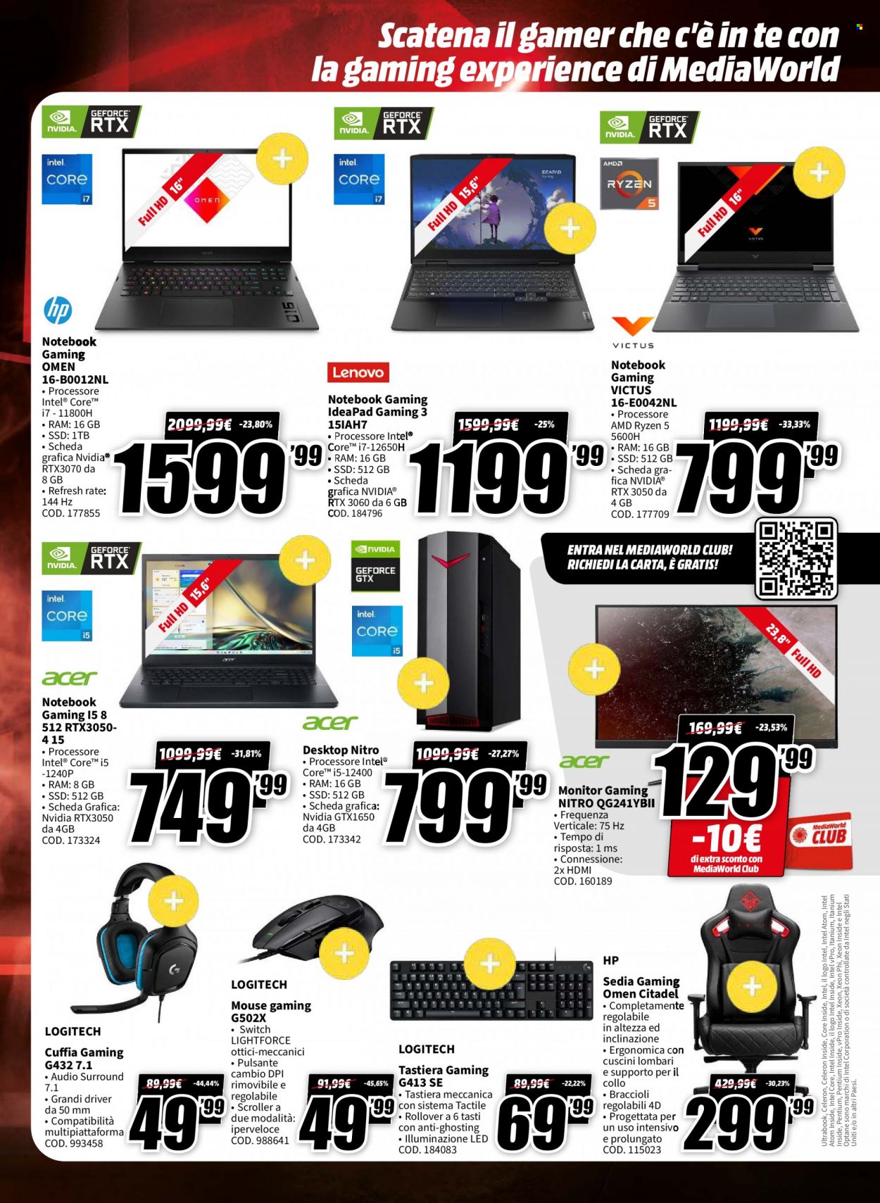 Volantino MediaWorld - 1/4/2023 - 11/4/2023. Pagina 10