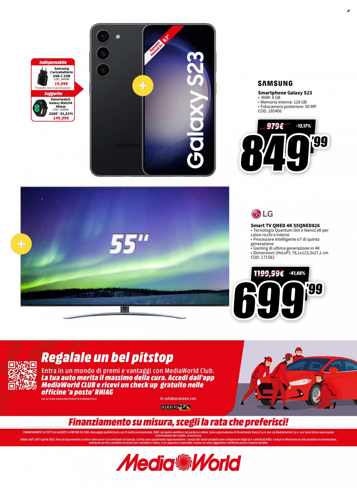 Volantino MediaWorld - 1/4/2023 - 11/4/2023. Pagina 24