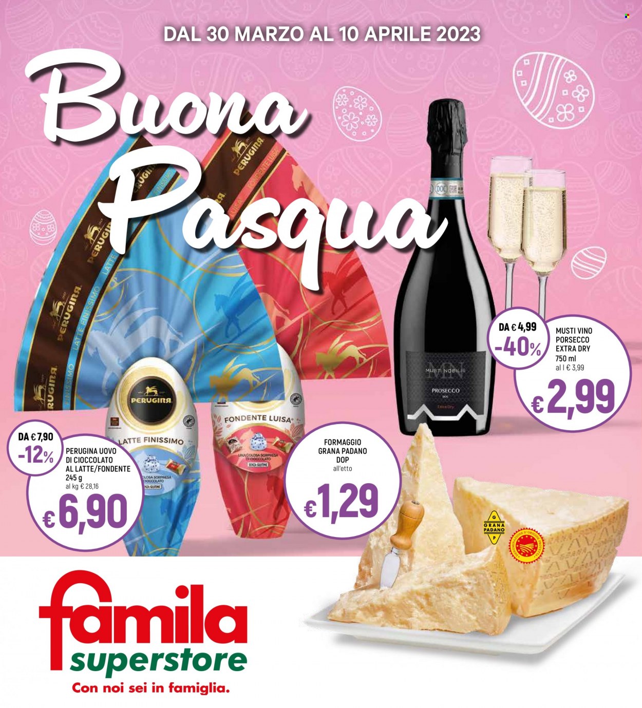 Volantino Famila - 30/3/2023 - 10/4/2023. Pagina 1