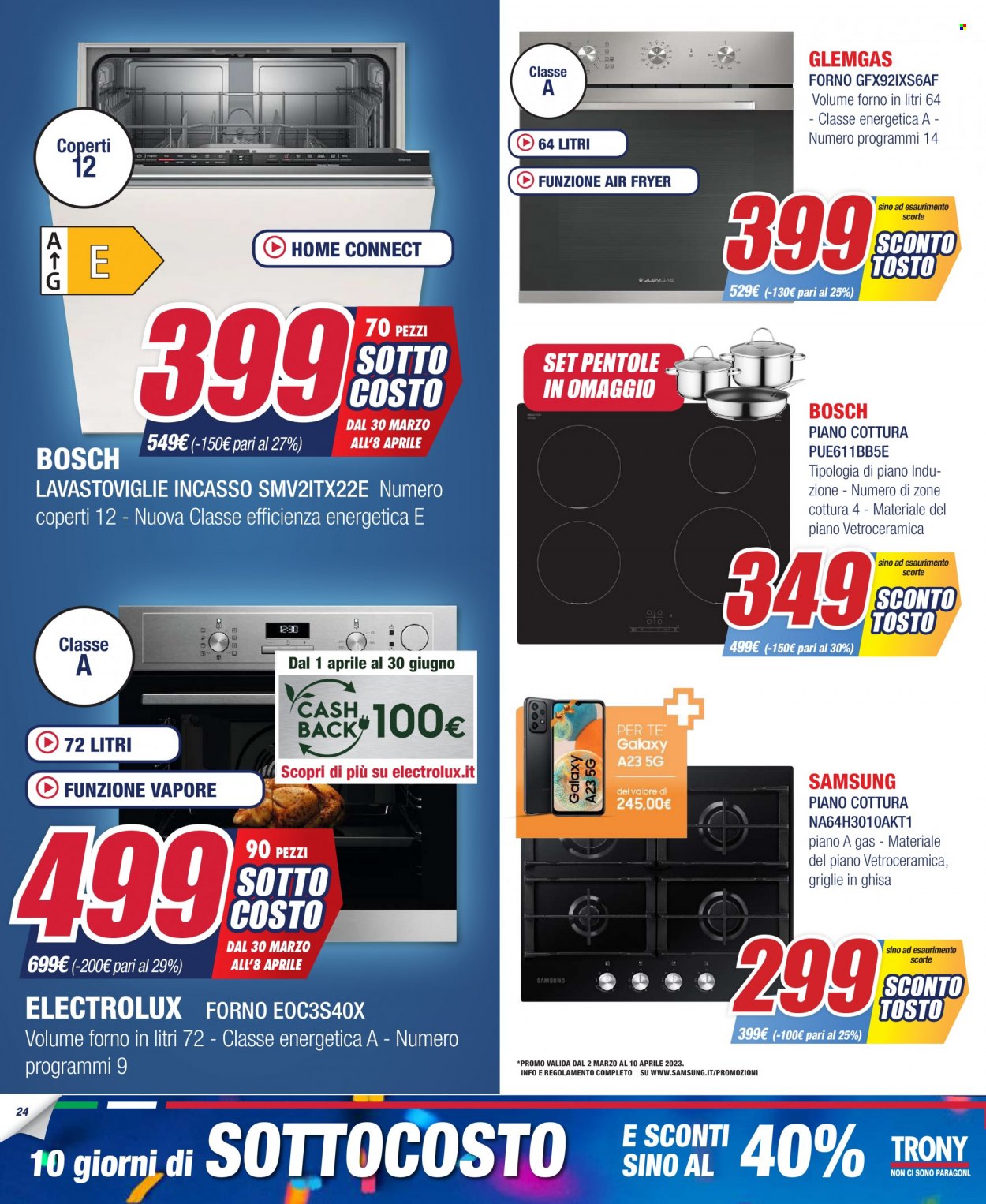 Volantino Trony - 30/3/2023 - 8/4/2023. Pagina 24