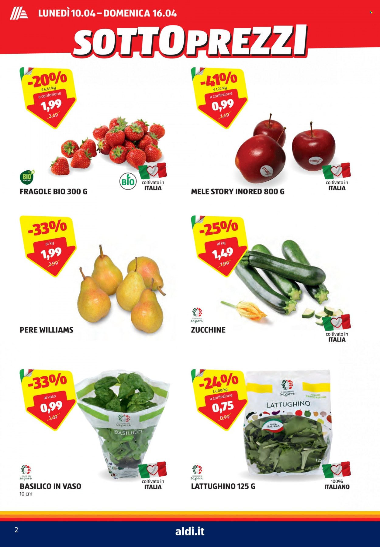 Volantino Aldi - 10/4/2023 - 16/4/2023. Pagina 2